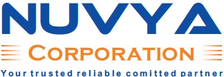 Nuvya Corporation Text Logo
